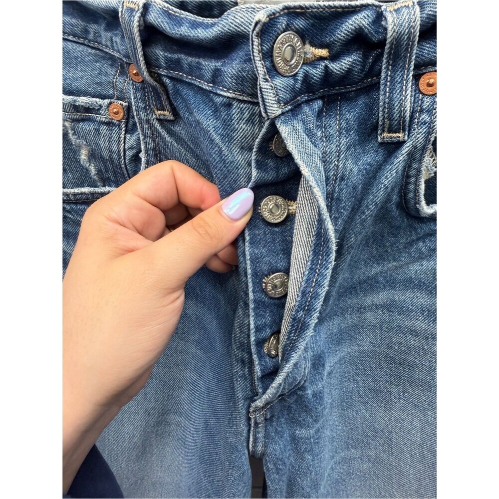 Citizens of Humanity Gaucho Jeans Women’s Size 24 Medium Wash Button Fly Denim - Picture 3 of 7